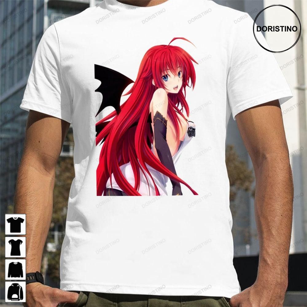 Cute Devil Rias Gremory Highschool Dxd Limited Edition T-shirts